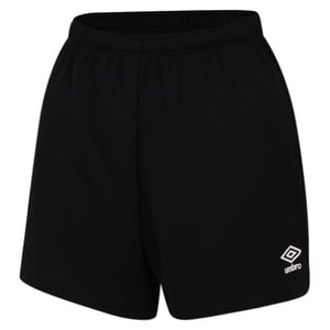 Umbro Dames/Dames Club Logo Shorts (Zwart)