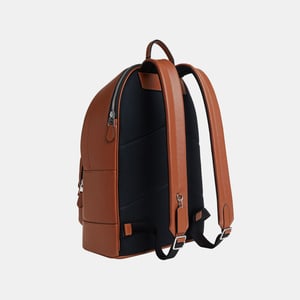 West Backpack in Pebbled Leather Bag