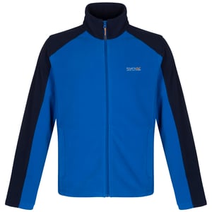 Regatta Great Outdoors Mens Hedman II Two Tone Full Zip Fleece Jacket (Oxford Blue/Navy)
