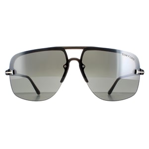 Tom Ford Aviator Mens Mastic Smoke Gradient Hugo 02 FT1003