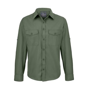 Craghoppers Mens Expert Kiwi Shirt (Dark Cedar Green)