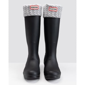 Hunter Recycled Mini Cable Tall Boot Sock