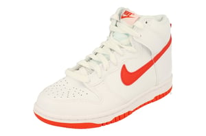 Nike Dunk High Gs Witte Sneakers