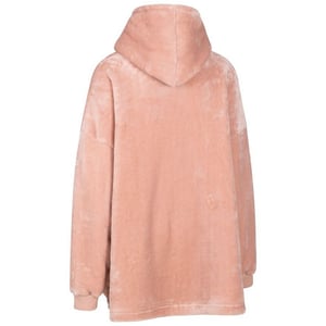 Trespass Unisex Adult Cosiness Oversized Hoodie Blanket (Misty Rose)