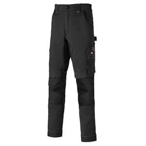 Dickies Universele Flex Kniestuk Heren Zwarte Werkbroek