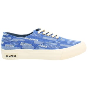 Seavees Legend Borduur Damen Blauwe Schoenen
