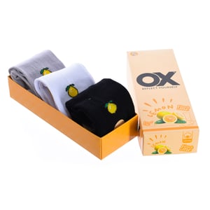 Pack of 6 low socks OX with fresh scents