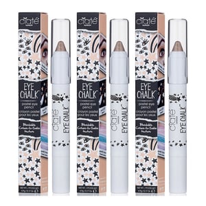 Ciate Eye Chalk 4.9g Dot-To-Dot Eye Pencil Nude x 3