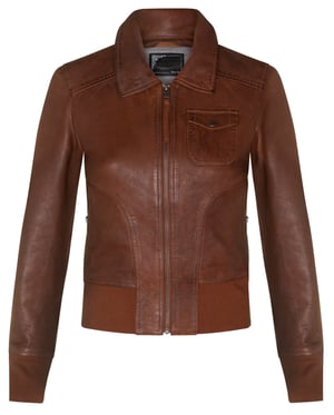Womens MA-1 Varsity Bomber Jacket-Modbury