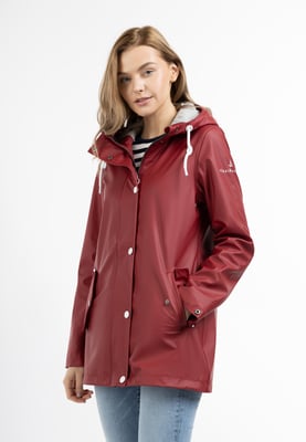 Dreimaster Regenjas Dames donkerrood