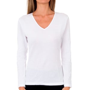 Liberty långärmad sömlös t-shirt 4586 dam