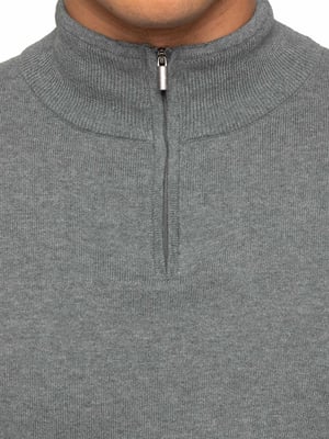 Enzo Milano | Mens Half Zip Knit Jumper