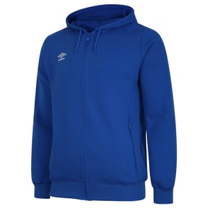 Umbro Heren Club Leisure Hoodie (Koningsblauw/Wit)