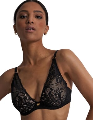 Aubade Gold Pleasure Plunge Bra