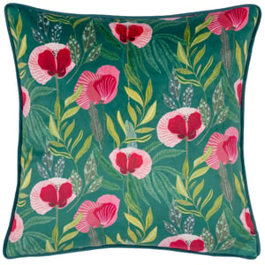 Wylder Nature House of Bloom Poppy Cushion Cover