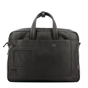 Dubbel handvat laptop aktetas Vibe 15.6 Piquadro TESTA MORO