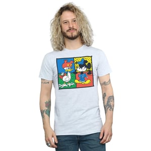 Disney Heren Mickey Mouse Donald Kledingruil T-Shirt (Sportgrijs)