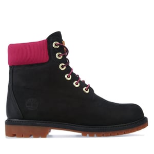 Women's Timberland 6 Inch Heritage Cupsole Boots in Black