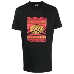 Diesel Industrial Design Svart T-shirt