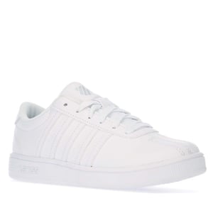Boy's K-Swiss Childrens Classic Pro Trainers in White