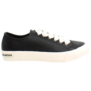 Seavees Crosby Dames Zwarte Plimsolls