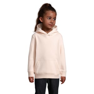SOLS Condor-hoodie för barn/unga (Krämig rosa)