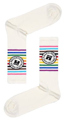 Happy Socks - Novelty Pride Design Socks | Great Gift - Happiness Everywhere