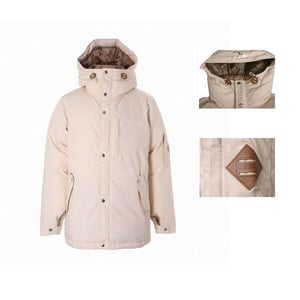Puma FD Monster Crabby Hooded Jacka Vadderad dunjacka Beige 894517 05 A112C