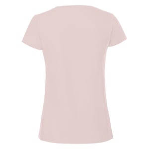Fruit Of The Loom Vrouwen / Dames Ringgesponnen Premium T-Shirt (Poederroos)