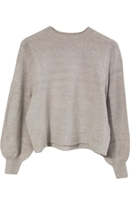 Soft Knit Puff Sleeve Jumper