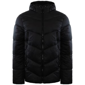 Nicce Canyon Mens Black Puffer Jacket