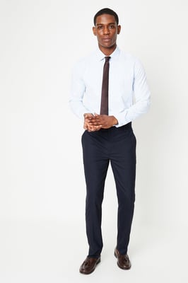 Tailored Fit Smart Trouser