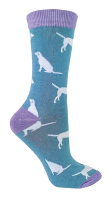 MISS SPARROW - Ladies Novelty Doggy Soft Bamboo Breathable Socks