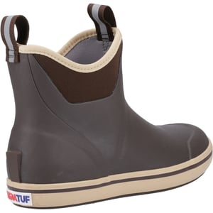 Xtratuf Enkellaars Rubber Chocolate/Tan Wellington Laarzen