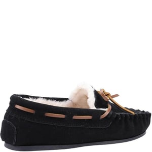 Hush Puppies Kinderen/Kinderen Addison Suède Slippers (Zwart)