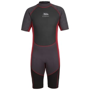 Trespass Heren Argon Wetsuit (Zwart/Rood)