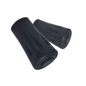 Trespass Spoke Walking/Trekking Pole Tips (Pack Of 2) (Black)