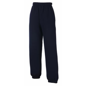 Fruit Of The Loom Kinder Unisex Premium 70/30 Joggingsbroek / Joggingbroek (Donker Marine)