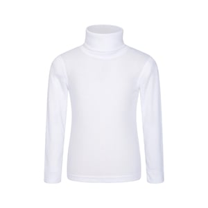 Mountain Warehouse Barn/ungdomar Talus Roll Neck Långärmad Topp (Vit)