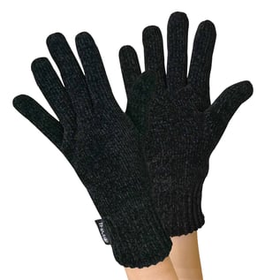 THMO - Kvinnors utomhusthermala vinterhandskar i chenille med 3M Thinsulate