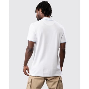 Lyle & Scott getipt poloshirt in wit