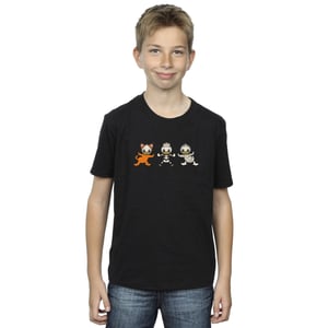Disney Jongens Duck Tales Halloween Kostuum T-shirt (Zwart)