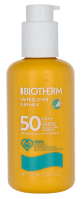 Biotherm Waterlover Solmjölk med pump SPF50 200 ml