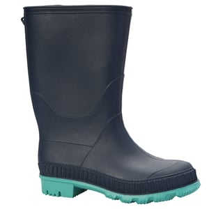 Mountain Warehouse Kinder/Kinder effen Wellington Laarzen (Marine)