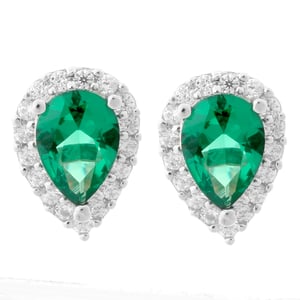 Orphelia 'Enora' Women's 925 Sterling Silver Stud Earrings - Silver ZO-7226/EM