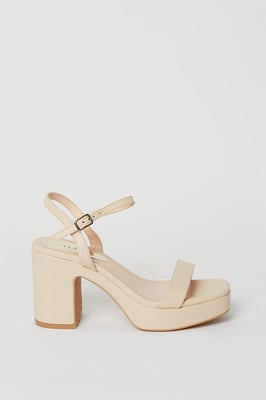 Maddie Platform High Block Heeled Sandals