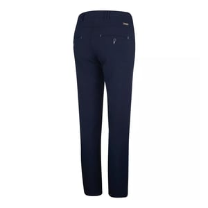 Island Green Womens/Ladies Bonded All Weather Golf Trousers (Navy)