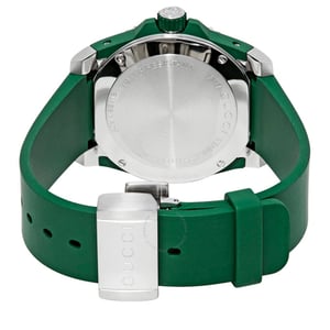 Gucci YA136316 Dive Green Tijgerkop Wijzerplaat Herenhorloge