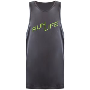 MyProtein Graphic Running Mens Grey Vest