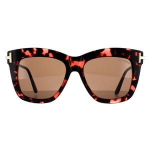 Tom Ford zonnebril Dasha FT0822 56E Pink Havana Brown